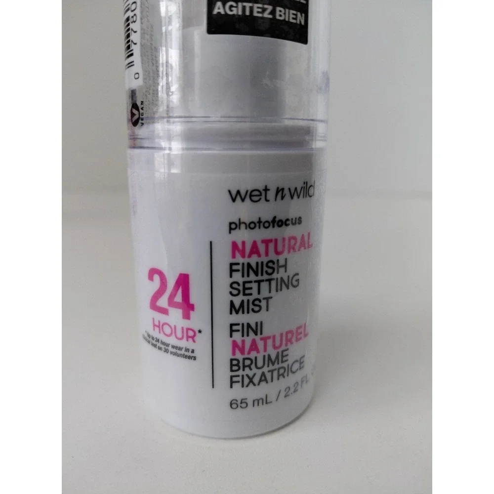 Wet n Wild Photo Focus 24 Hr Natural‎ Finish Setting Mist. 65 ml/2.2 oz. Sealed.